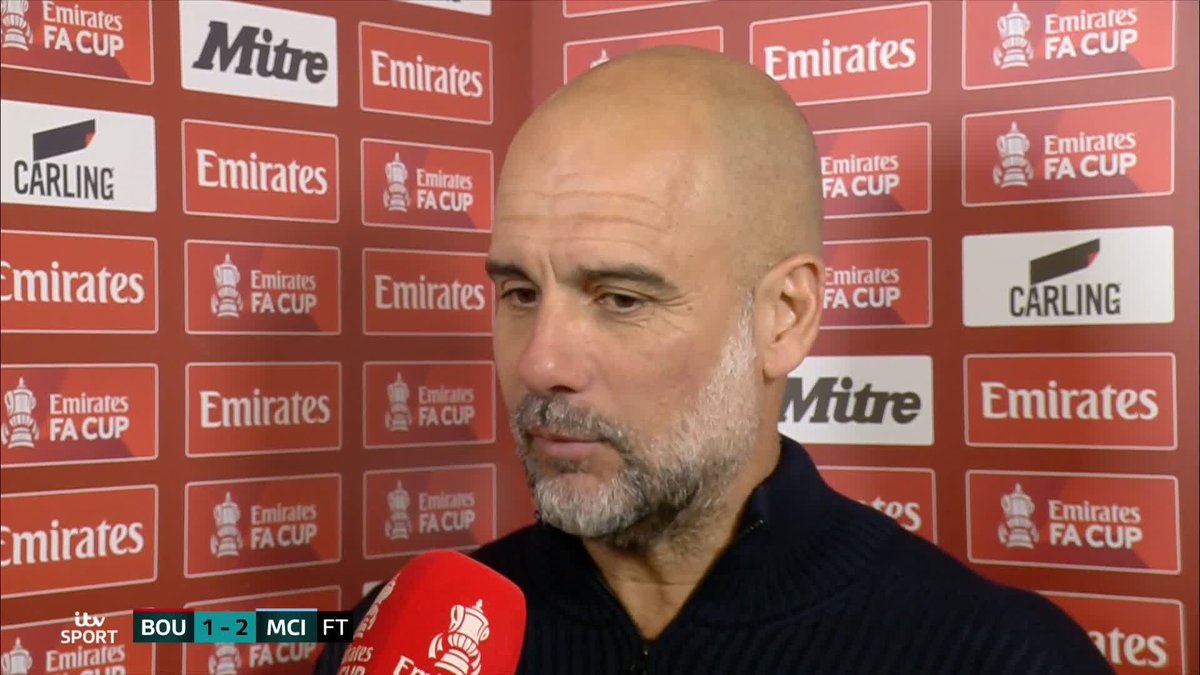 🗣️ "I'm sorry to tell you, but this is outstanding." SEVEN FA Cup semifinals in a row for Manchester City! 👏 #ITVFootball | #FACup | Gabriel Clarke