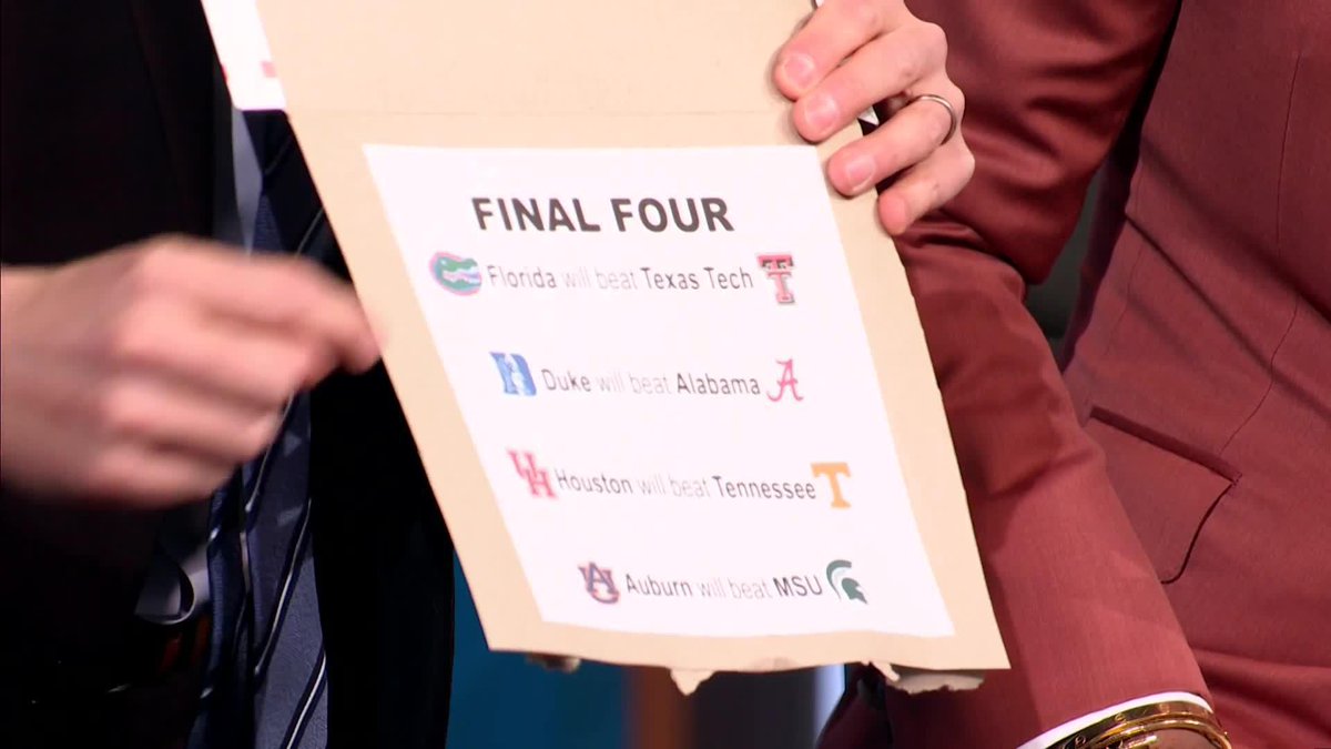 .Oz Pearlman predicted the Elite Eight back on March 20th 🤯 Oz's Final Four: Florida ✅ Duke ✅ Houston 👀 Auburn 👀