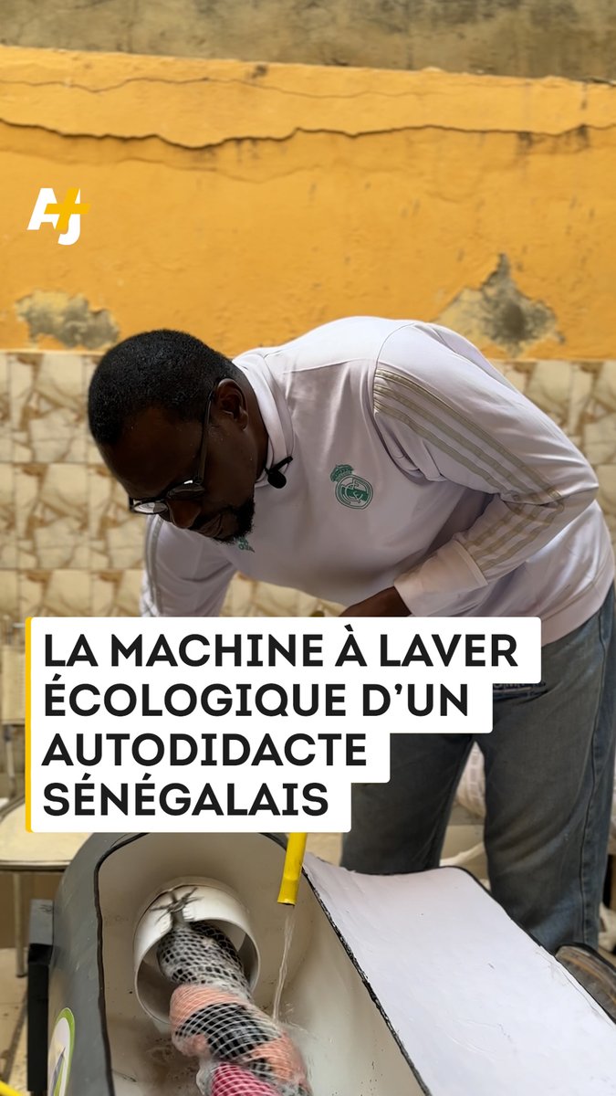 Cet inventeur autodidacte sénégalais a créé une machine à laver écoresponsable :