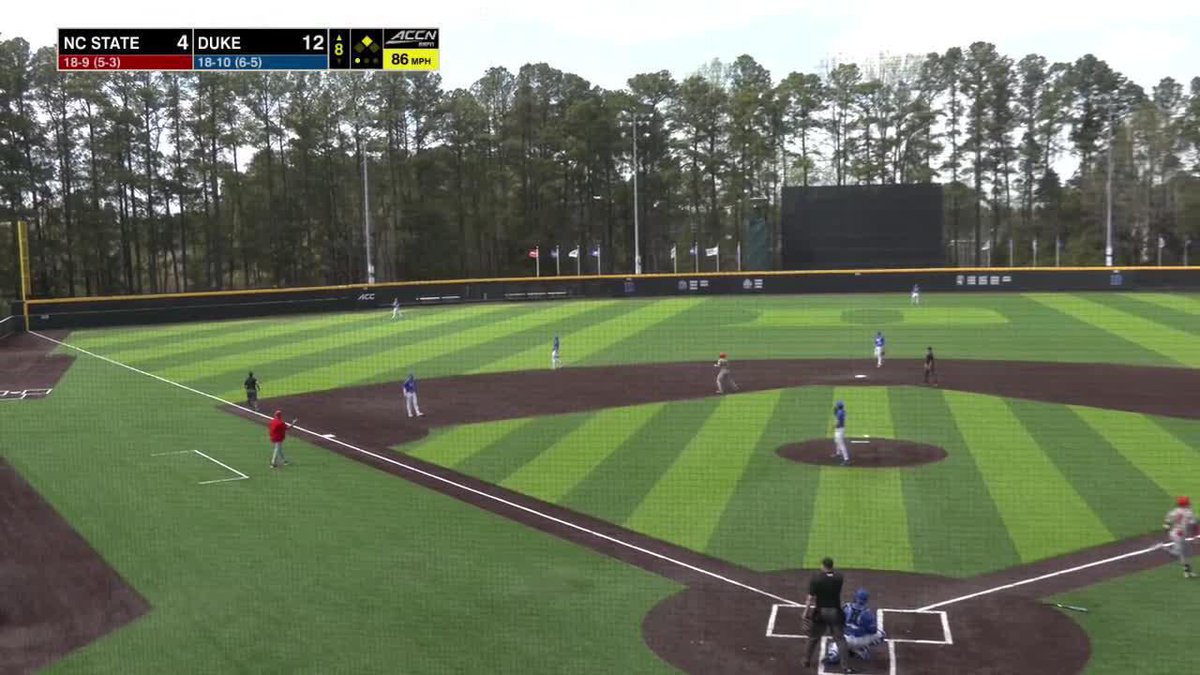 Justin DeCriscio knew it off the bat. T8 | NCSU 6, Duke 12