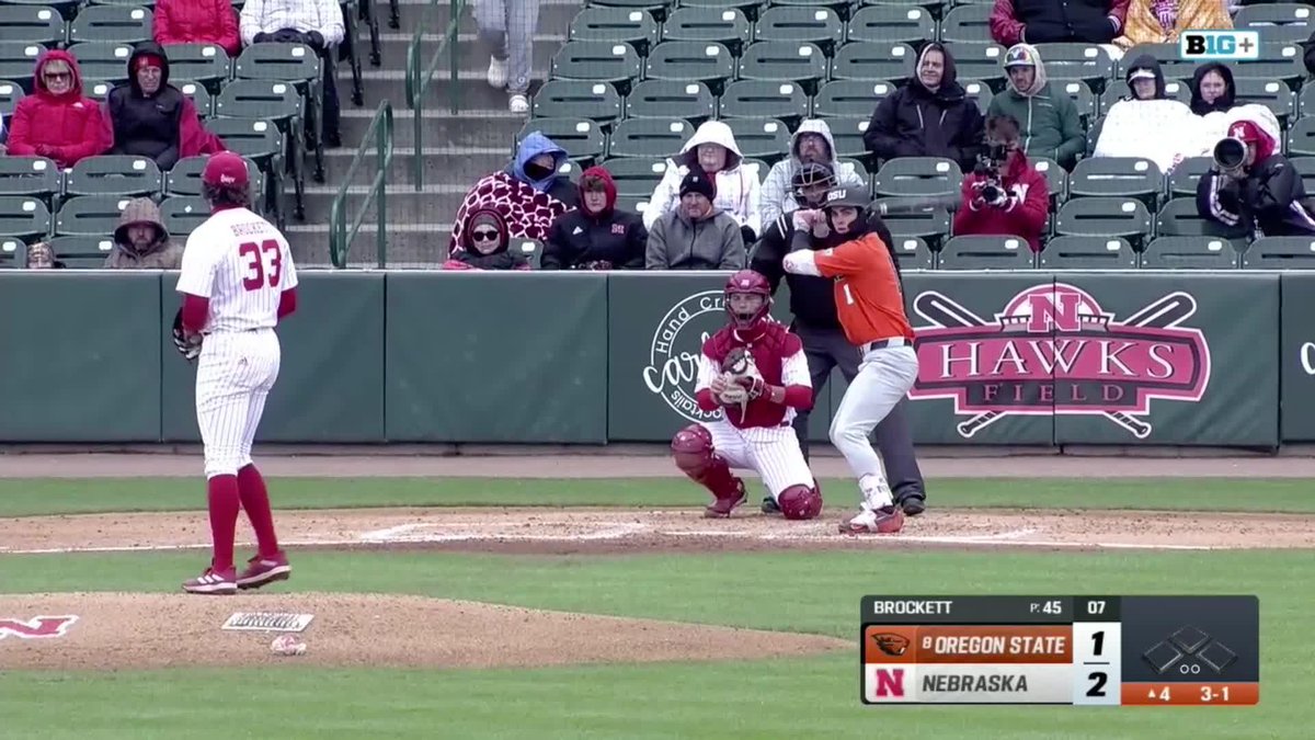 Gavin Turley is slugging on another level 🤯 The 2025 Draft prospect launches his FIFTH homer of the weekend! (🎥: Oregon State Baseball)