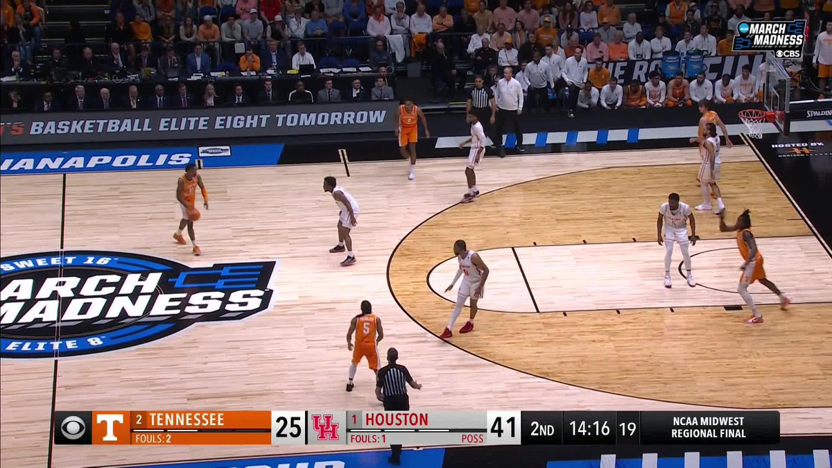 Jordan Gainey gets the layup to fall 🔥 #MarchMadness Tennessee Basketball
