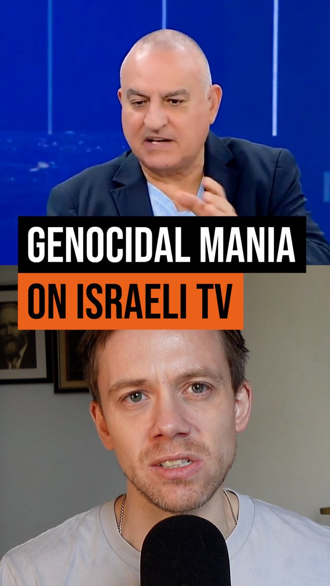Israel is in the grip of genocidal mania, relentlessly broadcast on their TV stations. You cannot help but wonder: how can the twisted and the depraved not see themselves for who they are?