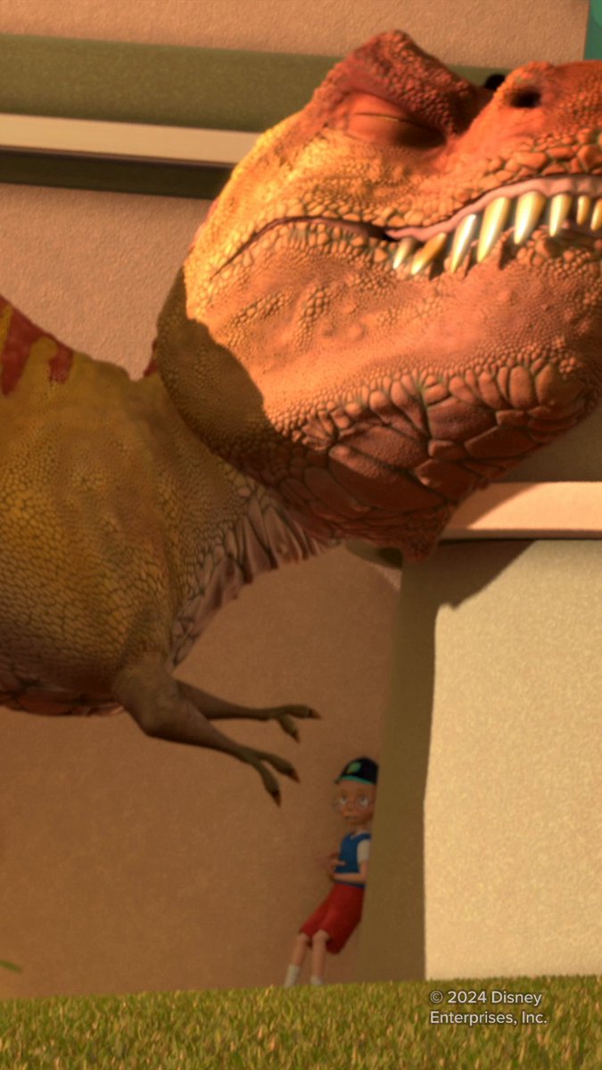 Say it with us: I have a big head❗and little arms 👉👈 Stream Meet the Robinsons on Disney+