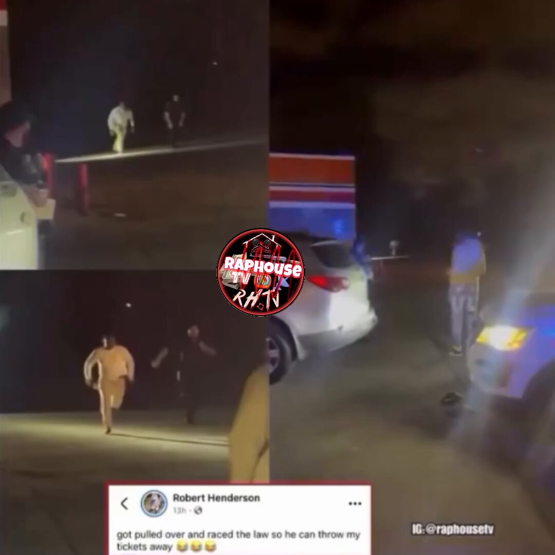 Man says he was pulled over and decided to race the officer to try to avoid getting a ticket if he won the race 🏃🏽😳
