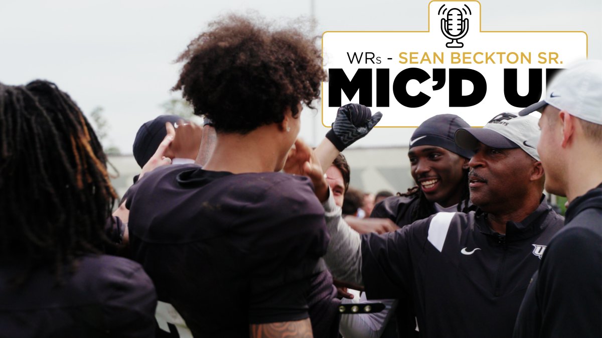 The OG &amp; Hall of Famer WR Coach Sean Beckton Mic'd Up 🎙️