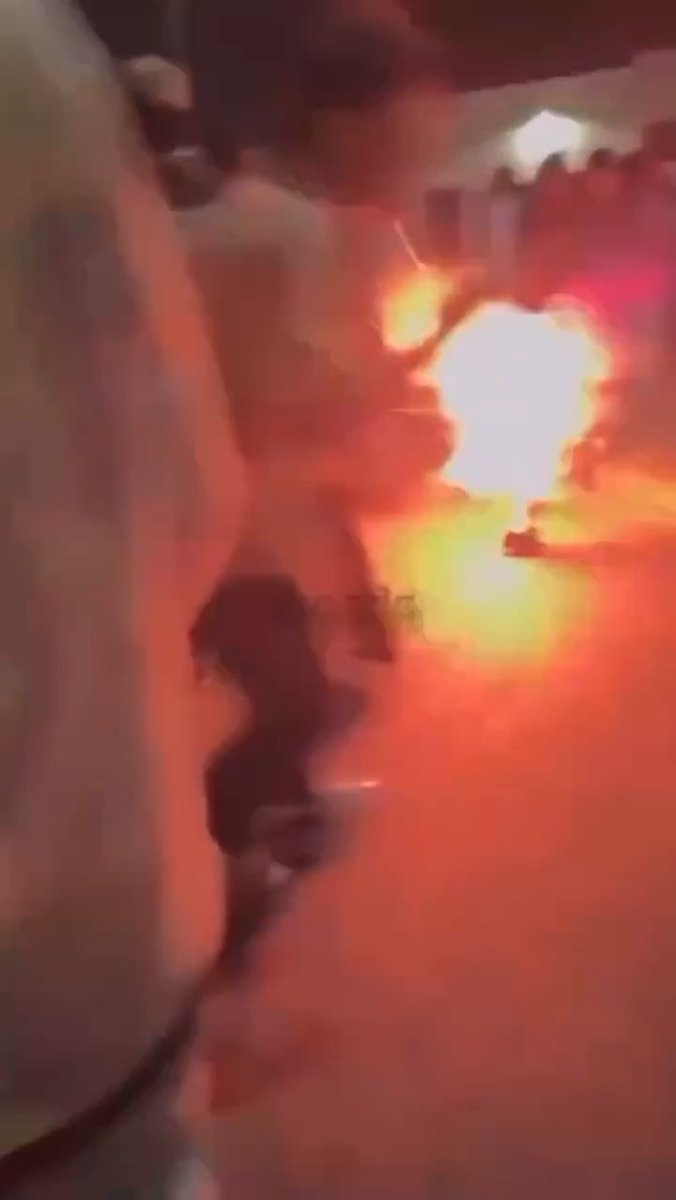 That's a new type of crotch rocket 🚀👀 #fireworks #FAFO #OSHA