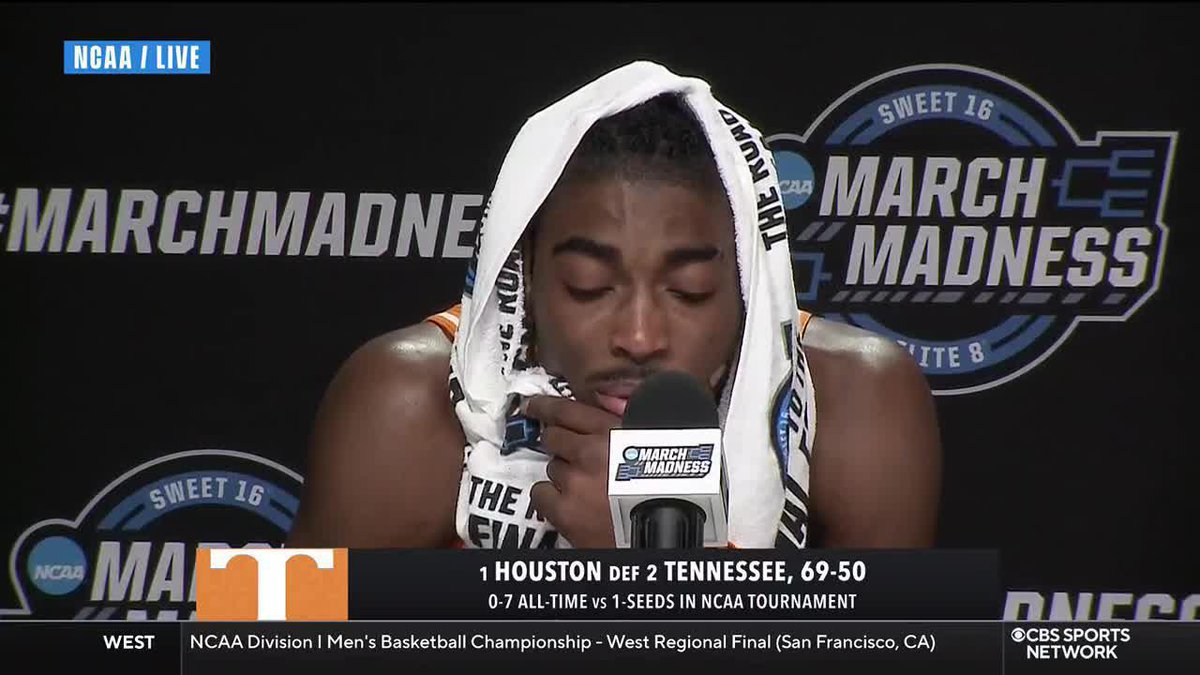 "I wanted to get there for him." Tennessee guard Jamai Mashack got emotional when talking about playing for Rick Barnes.