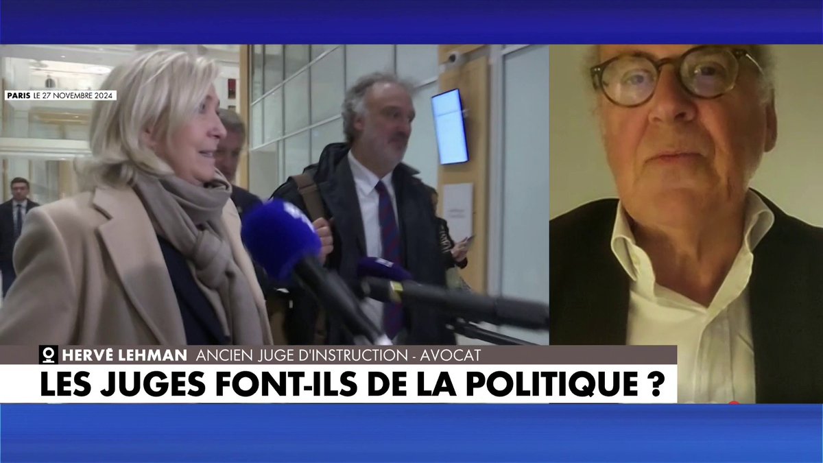 Hervé Lehman : «Dans le cas de Marine Le Pen, il n’y a ni corruption ni enrichissement personnel»