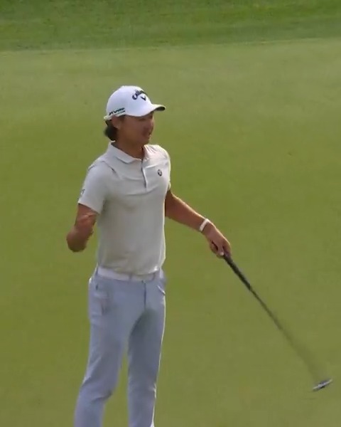 The winning moment for @MinWoo27Lee was all-time ๐