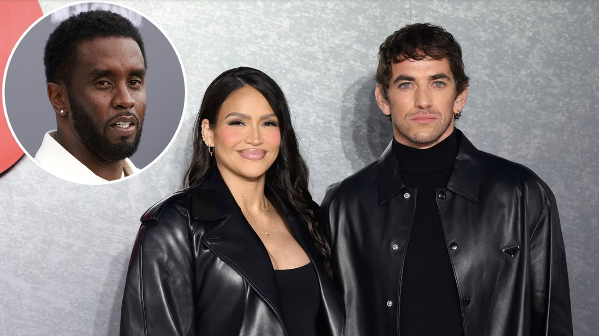 Sean "Diddy" Combs' ex-girlfriend Cassie Ventura debuts her baby bump on the red carpet after sharing she's expecting her third child with husband Alex Fine.