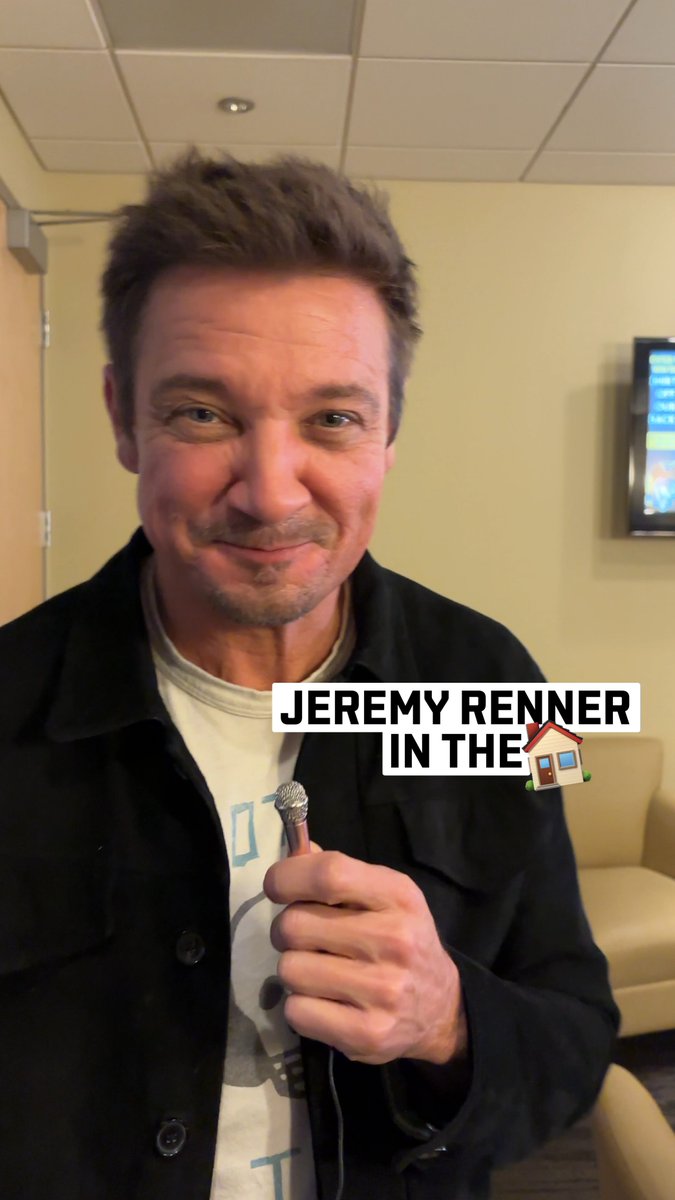 Jeremy Renner in the ๐ !