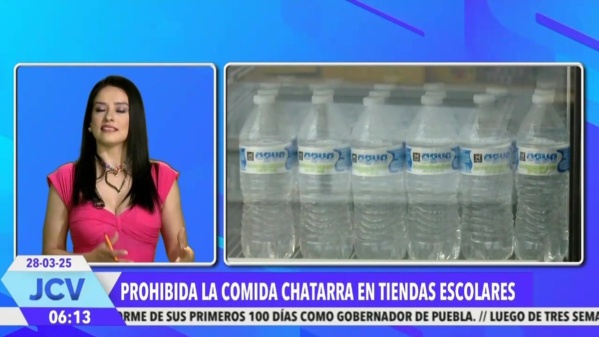 #PorSiNoLoViste || A partir de mañana entrará en vigor la norma que prohíbe el ingreso y venta de comida chatarra en escuelas de todo el país. 🍟❌ #NoticiasPuebla #Puebla #JuanCarlosValerioNoticias