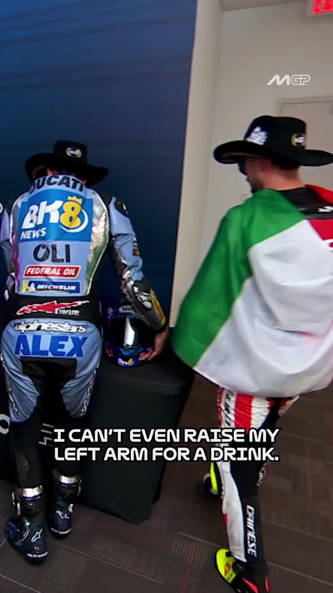 Catching breath with a little race chat 🥵 #AmericasGP 🇺🇸