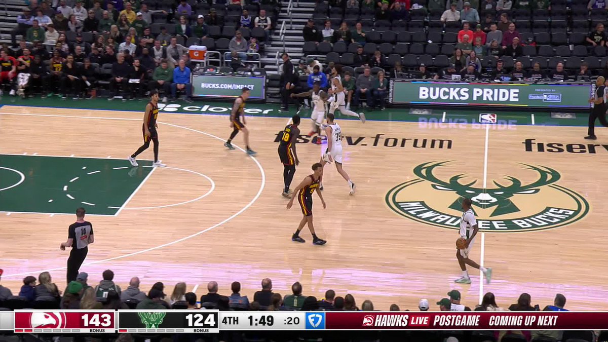 STEAL NO. 213 FOR THE GREAT BARRIER THIEF 🔒 Dyson Daniels sets the new single-season steals record for the Atlanta Hawks!