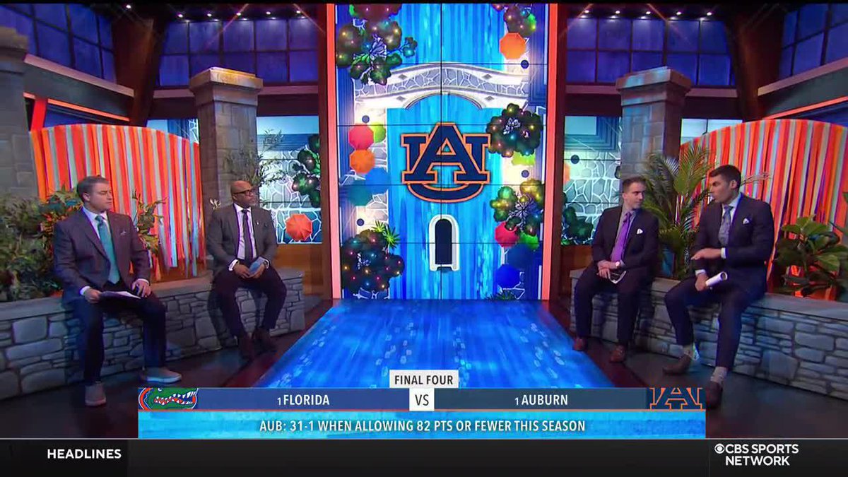 "If he [Johni Broome] is not 100% healthy I don't think they have a chance against Florida." Wally Szczerbiak says Johni Broome's health is critical for their Final 4 matchup.