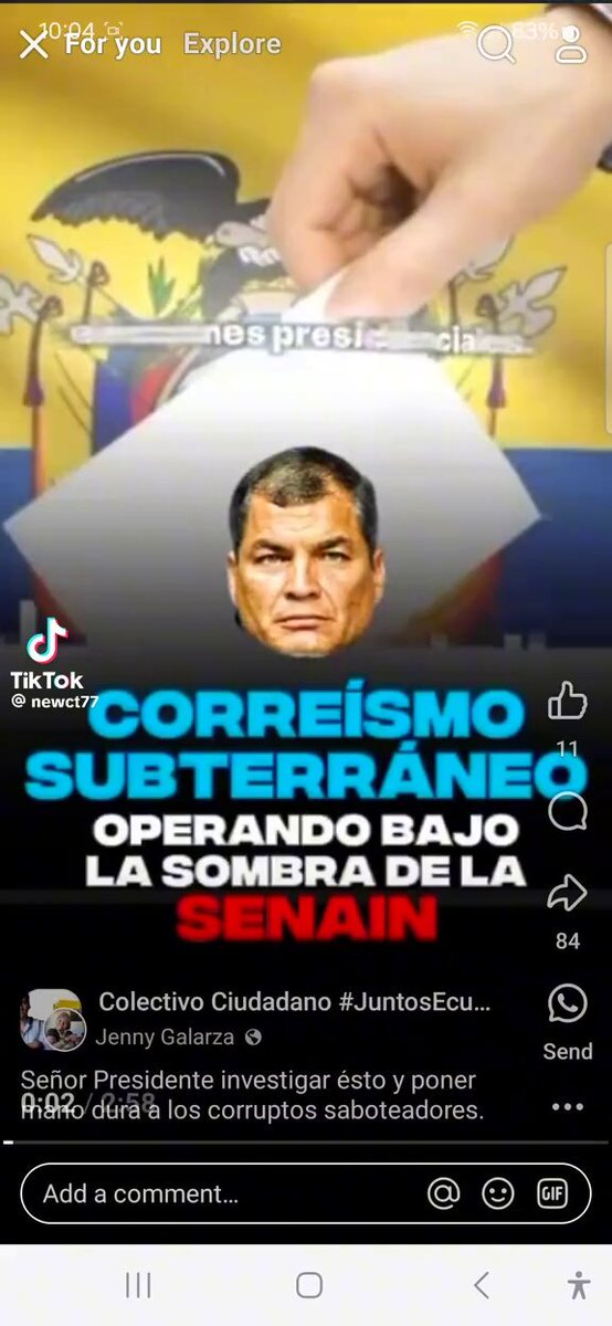 Atento Daniel Noboa Azin Usted sabe que son capaces de todo.