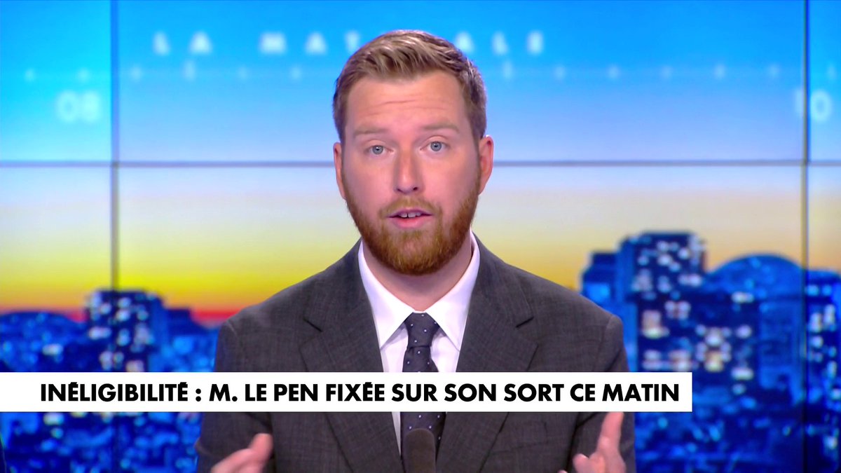L'édito de Thomas Bonnet : «Inéligibilité : Marine Le Pen fixée sur son sort ce matin» dans #LaMatinale