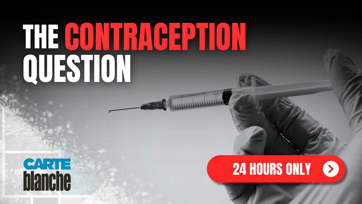 YOUTUBE EXCLUSIVE: 3 APRIL AT 7PM In an eye-opening investigation, #CarteBlanche uncovers evidence suggesting a possible link between long-term use of popular contraceptive Depo-Provera and the development of brain tumours. Join us for the full story live on our YouTube channel.