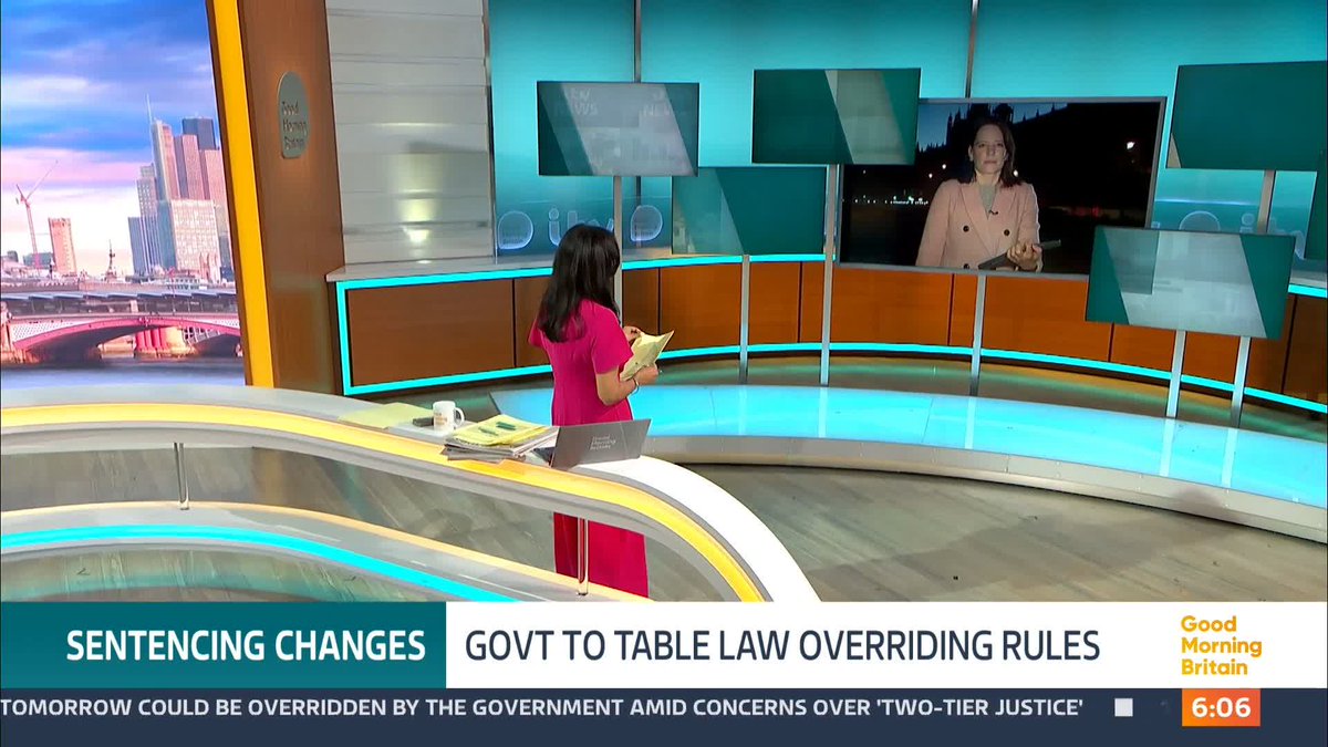 The government is planning to introduce emergency legislation this week to overturn new sentencing guidelines that could have led to criminals getting different sentences depending on their age, sex and ethnicity. Louisa James has the latest.