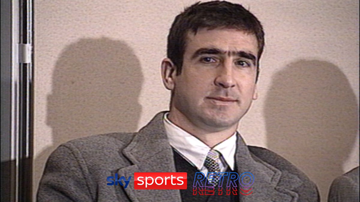 OTD 1995 Eric Cantona made this famous unforgettable statement. Yes 30 years ago! I'll never get bored of watching this clip. #MUFC #Cantona