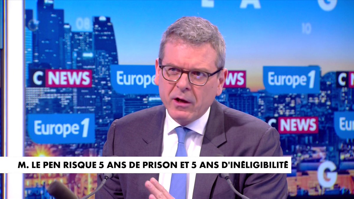 Thibault de Montbrial : «Je serais extrêmement surpris si Marine Le Pen avait une condamnation assortie d'une exécution provisoire», dans #LaGrandeInterview