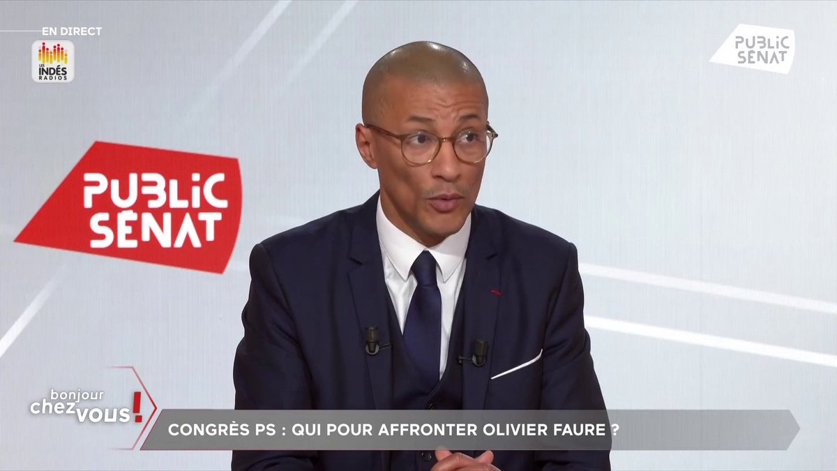 Parti socialiste : "Je redemande à Olivier Faure de lever définitivement (...) l'hypothèque LFI et surtout Jean-Luc Mélenchon", appelle Karim Bouamrane, maire PS de Saint-Ouen. #BonjourChezVous