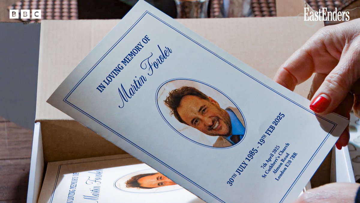 The reality of Martin’s funeral nearing is hitting everyone hard. EastEnders, tonight at 7:30pm on BBC One and on BBC iPlayer.
