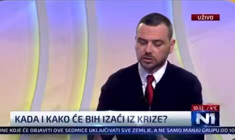 Saša Magazinović zastupnik SDP-a u Parlamentarnoj skupštini BiH vrijeđao novinarku jer mu se nije svidjelo pitanje: “Mogli ste bolje voditi ovu emisiju”