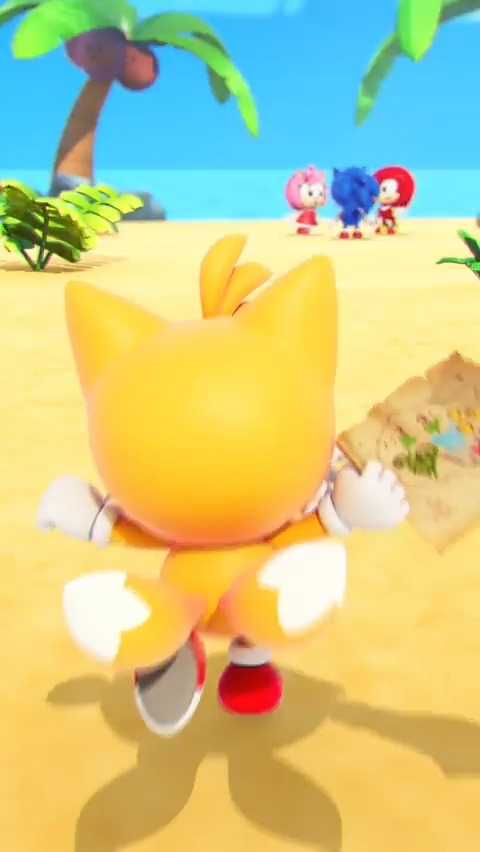 『SONIC &amp; FRIENDS』Episode4予告編を公開！ テイルスが拾ったのは「宝の地図」⁉️ それを密かに狙っているのは・・・？💎 本編公開をお楽しみに👍✨ #ソニフレ