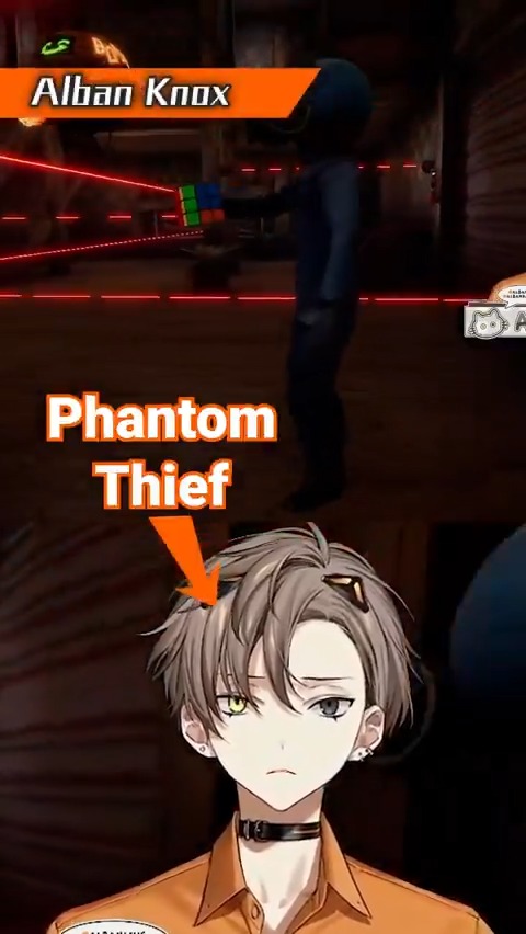 Give phantom kitty cat burglar Alban Knox 🎭🕒 NIJISANJI EN some 🫳s in the replies! #NIJISANJI #NIJISANJI_EN #shorts