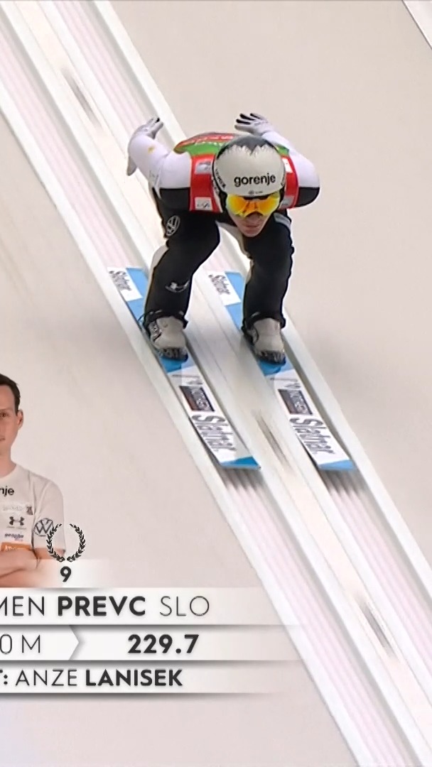 Slovenia's Domen Prevc broke the ski jumping world record with a mark of 254.5 metres in front of his home crowd on Sunday. Watch him soar ✈️🇸🇮