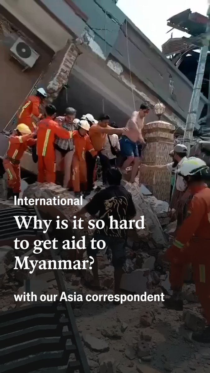 Myanmar has been struck by a series of devastating earthquakes, and its deadly civil war will make it one of the most difficult places for aid to reach. Our Asia correspondent, Sue-Lin Wong 黄淑琳, explains why