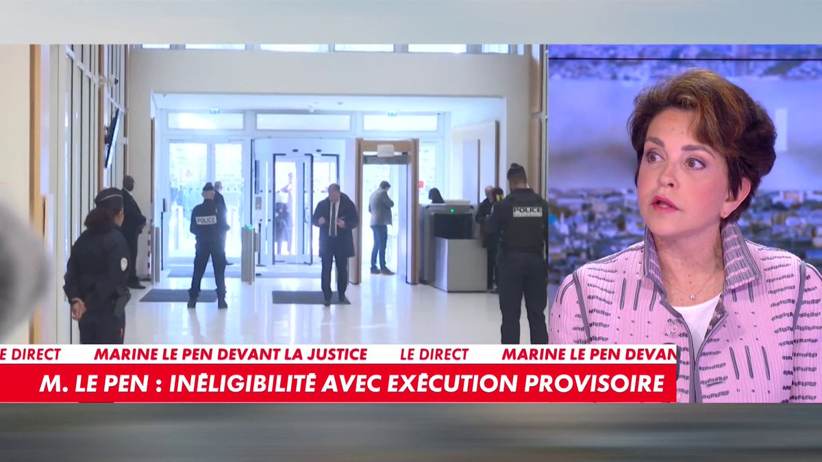 Judith Waintraub réagit à la condamnation de Marine Le Pen : «La justice n'a pas à être exemplaire, elle doit être équitable», dans #MidiNews