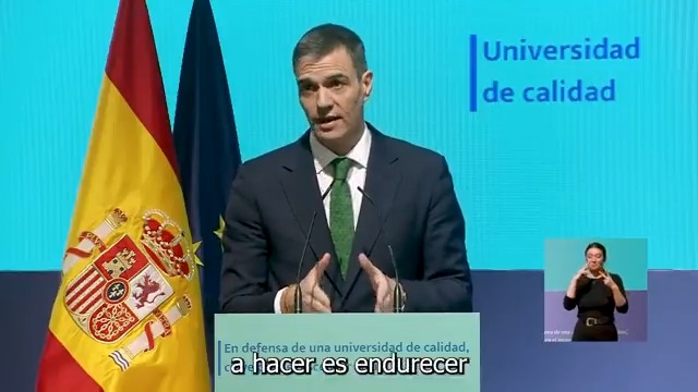 Vamos a endurecer los criterios de creación, reconocimiento y autorización de universidades y centros universitarios, públicos y privados. Para que cumplan con nuestros estándares de calidad y excelencia. Una universidad no puede ser una máquina expendedora de títulos.