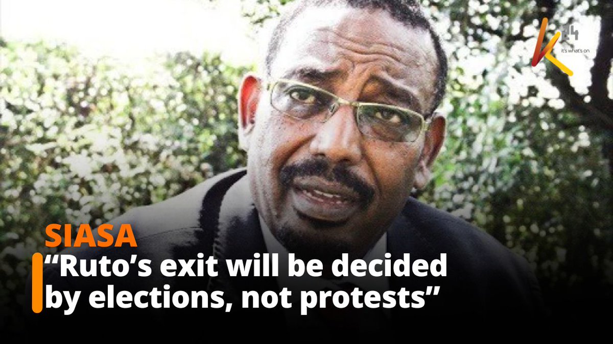 Farah Maalim: Ruto’s exit will be decided by elections, not protests