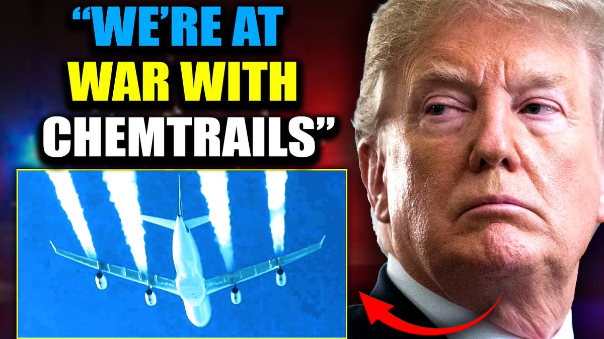 🚨Trump Launches Chemtrails Task Force with Power to Arrest 'Geoengineering Criminals' The Trump administration, alongside RFK Jr., has just declared all-out war on chemtrails. That’s right - they’re not whispering about it anymore. They’re forming a task force, and they’re coming for the planes, the pilots, the scientists, and the shadowy overlords bankrolling this aerial assault on humanity. This is Nuremberg 2.0, and it’s happening right now.