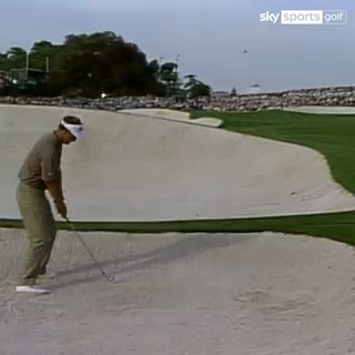It’s almost ridiculous to try and have a favourite shot at the Masters. Nonsensical. Of all the tens of thousands of shots that have thrilled us for decades… But this is my favourite shot at the Masters