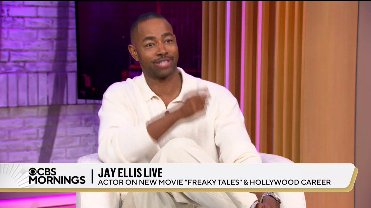 Actor Jay Ellis says the script for his new film, “Freaky Tales,” was “one of the most original things I’d ever read.” He tells CBS Mornings about the advice Tom Cruise gave him on how to prepare to play a fictional version of former NBA All-Star Sleepy Floyd.