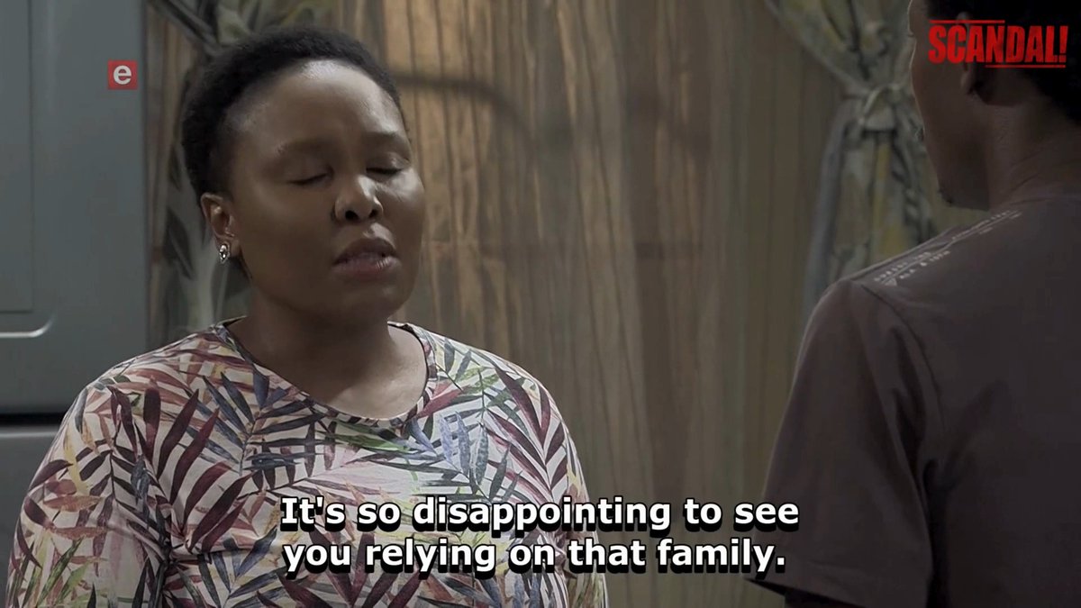 This is deep, knowing what you know about The More's and The Thubela's do you think Kedibone makes a valid point? #etvScandal tonight at 7:30PM 😭😭