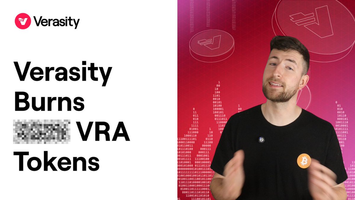 Ready to explore Verasity’s $VRA burn and ad fraud tech? @VerasityTech