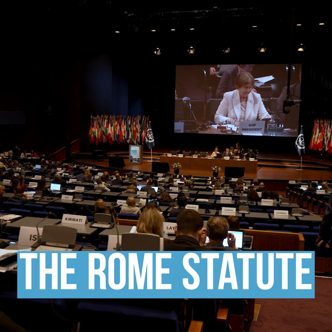The #RomeStatute, the #ICC's founding treaty, unites us in fighting impunity for mass crimes. Find out more ➡️ #MoreJustWorld #JusticeMatters