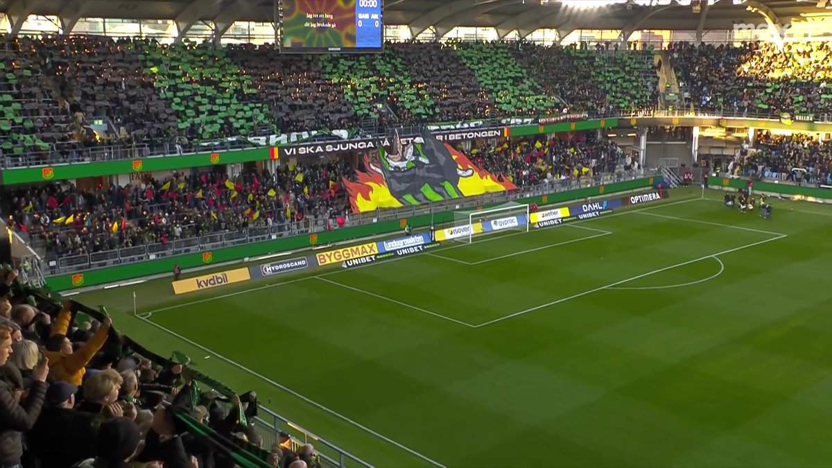 Inramningen inför mötet mellan GAIS och AIK. 📲 Se matchen på Max