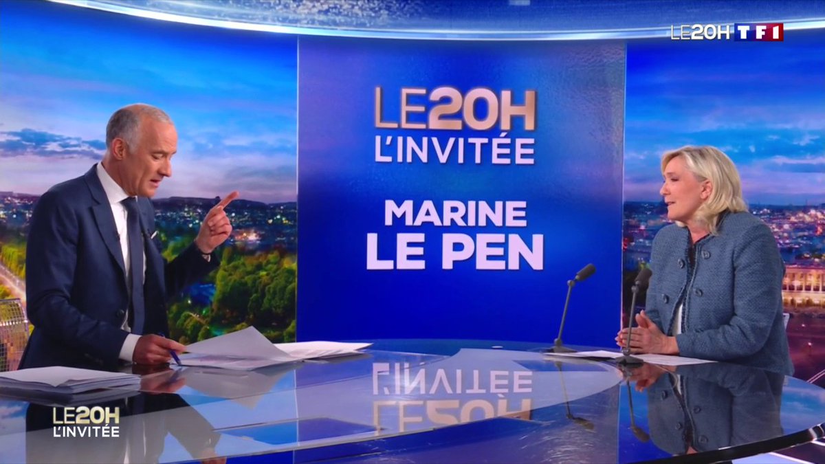 🚨🇫🇷 FLASH | Marine Le Pen sera "évidemment" CANDIDATE à l’élection présidentielle de 2027 si une condamnation en APPEL n’est pas exécutée immédiatement.