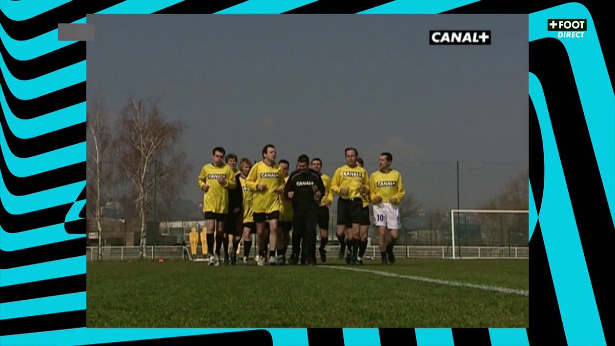 Quand Hervé Mathoux, Éric Besnard et l'équipe CANAL+ affrontait l'Olympique Lyonnais de Juninho en 2006 😅 Le Vintage Football Club, tous les lundi dès 20H dans Jour de Foot sur CANAL+ FOOT 📺
