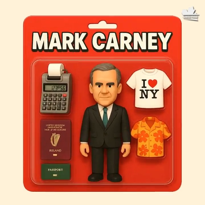 While the real Mark Carney is owned by China, his action figure is just made there. 😂