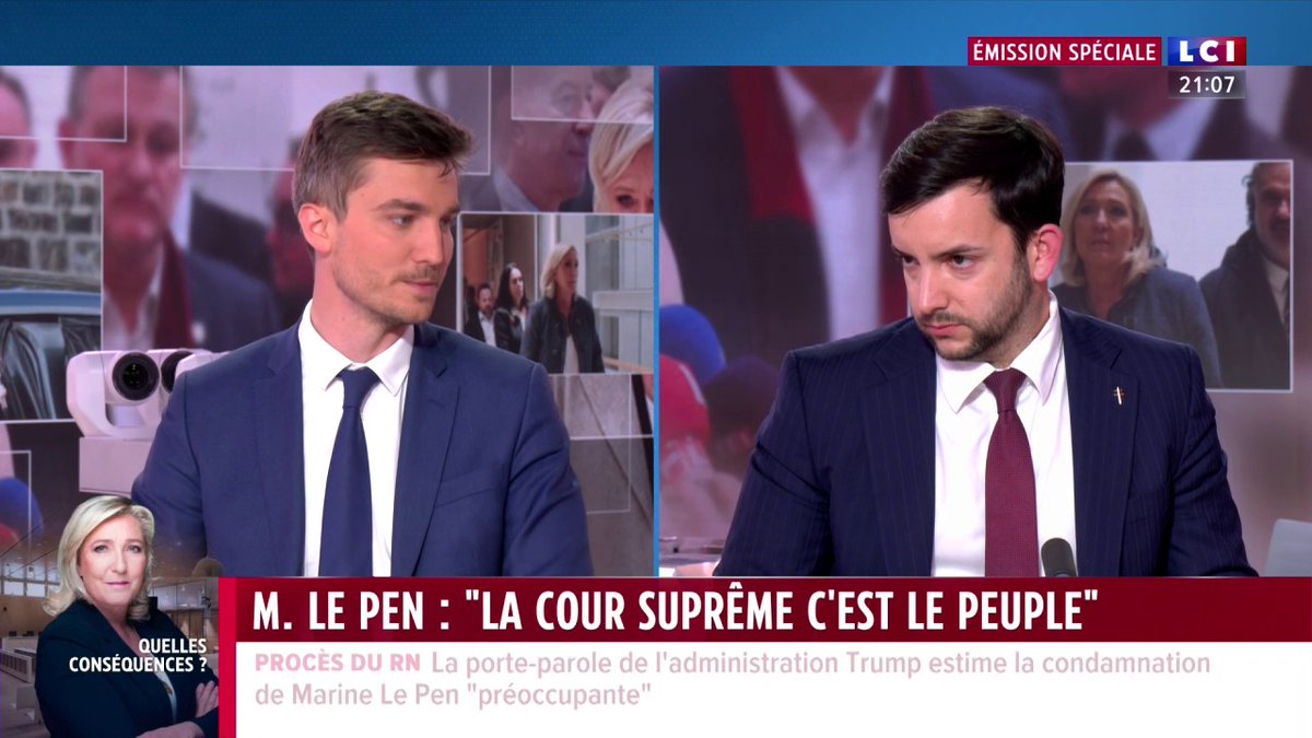 🔴 Marine Le Pen condamnée à 5 ans d'inéligibilité immédiate 🗣️ Léon Deffontaines (Léon Deffontaines), invité de Darius Rochebin : "Les élus ne sont pas au-dessus des lois et ce soir c'est une victoire et une justice rendue à l'ensemble des Français qui en ont ras-le-bol."