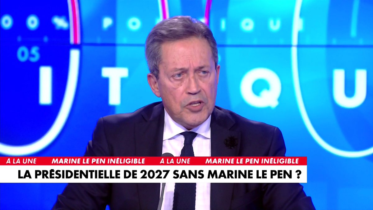 L'ancien magistrat Georges Fenech propose de supprimer la loi relative à l'exécution provisoire pour que Marine Le Pen retrouve son éligibilité par rétroaction, dans 100% Politique.