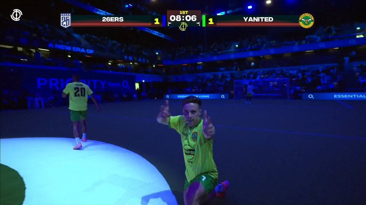 Harry Cain can't stop scoring for angryginge's Yanited at Baller League! 🔥