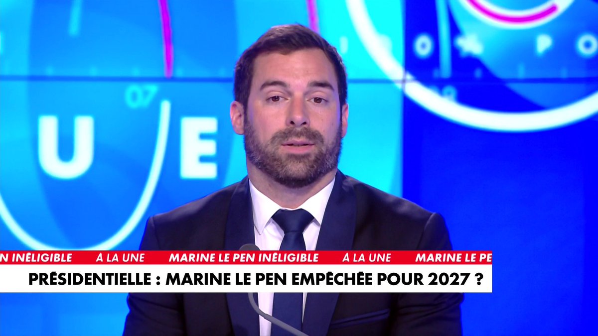 «C'est un jugement politique qui est extrêmement grave pour notre démocratie», a dénoncé Julien Odoul, député RN condamné à l'inéligibilité, à l'issue du procès des assistants parlementaires, dans 100% Politique